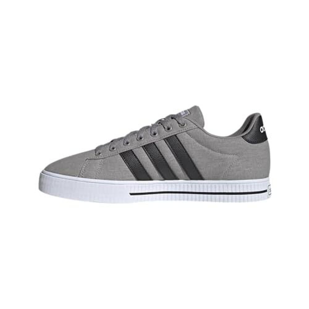 Adidas Daily 3.0 Skateboarding Shoes Sneakers Mens Gray/What/Blk FW3270 Size 13